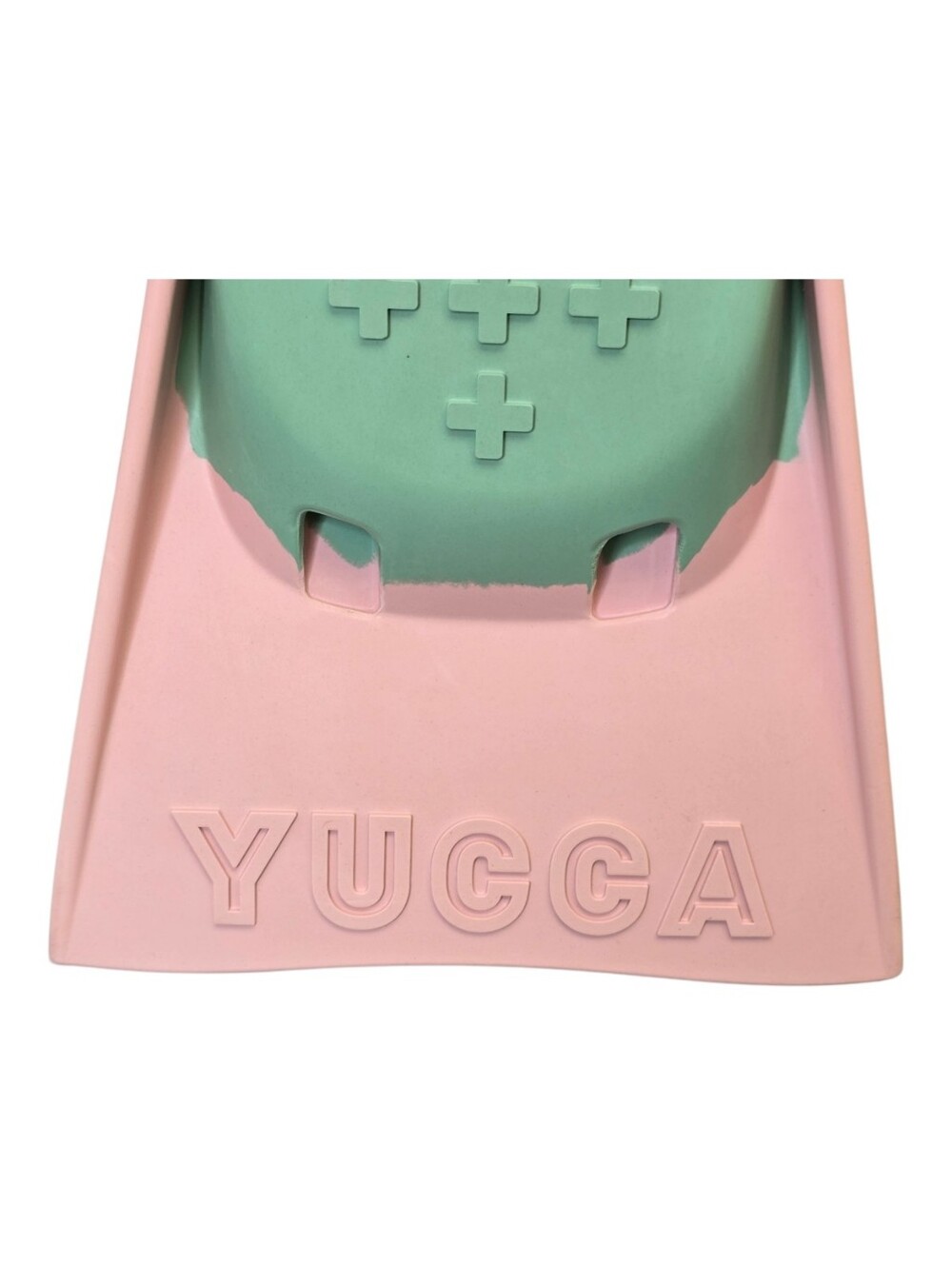 Yucca Short Blade Fins Light Pink Mint Green Medium Large - Picture 9 of 16